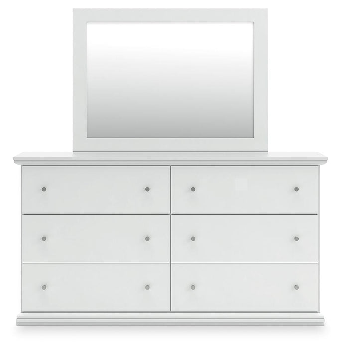 Bostwick Shoals Dresser and Mirror - Home Furniture And More (Brentwood, MD)