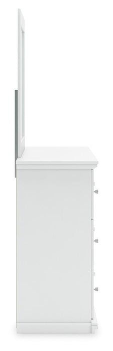 Bostwick Shoals Dresser and Mirror - Home Furniture And More (Brentwood, MD)