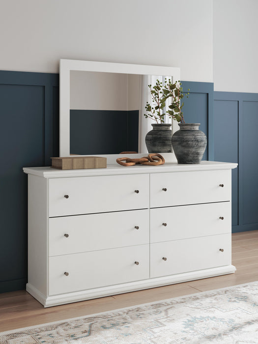 Bostwick Shoals Dresser and Mirror - Home Furniture And More (Brentwood, MD)