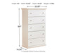 Bostwick Shoals Youth Chest of Drawers - Home Furniture And More (Brentwood, MD)