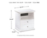 Bostwick Shoals Nightstand - Home Furniture And More (Brentwood, MD)