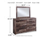 Derekson Dresser and Mirror - Home Furniture And More (Brentwood, MD)