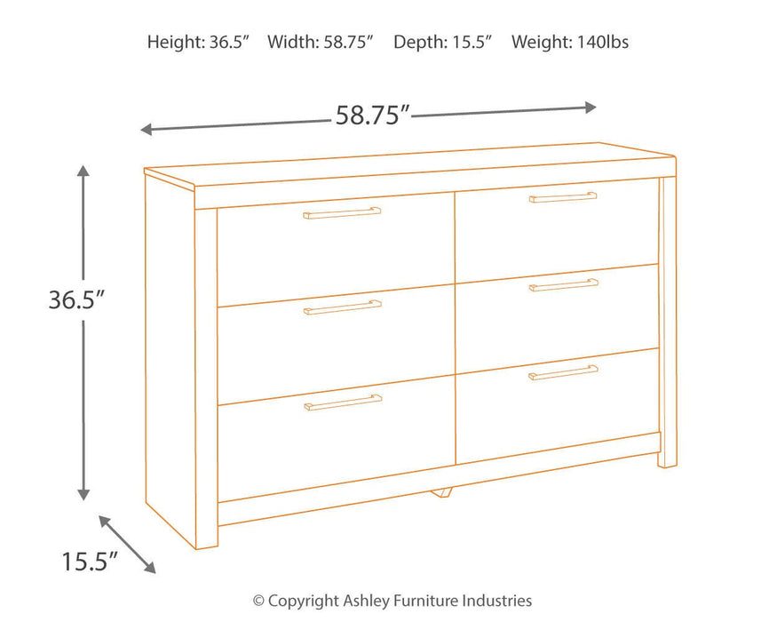 Derekson Dresser - Home Furniture And More (Brentwood, MD)