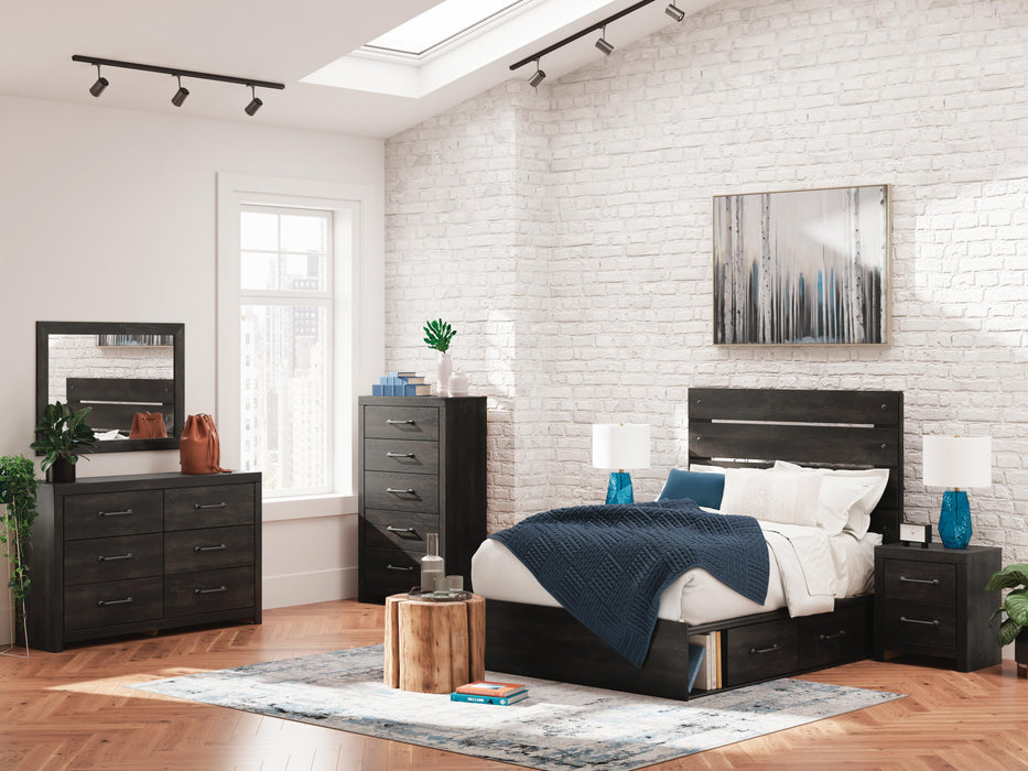 Hollivern Dresser and Mirror - Home Furniture And More (Brentwood, MD)