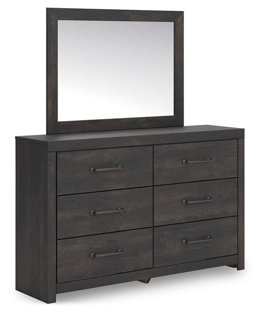 Hollivern Dresser and Mirror - Home Furniture And More (Brentwood, MD)