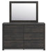 Hollivern Dresser and Mirror - Home Furniture And More (Brentwood, MD)