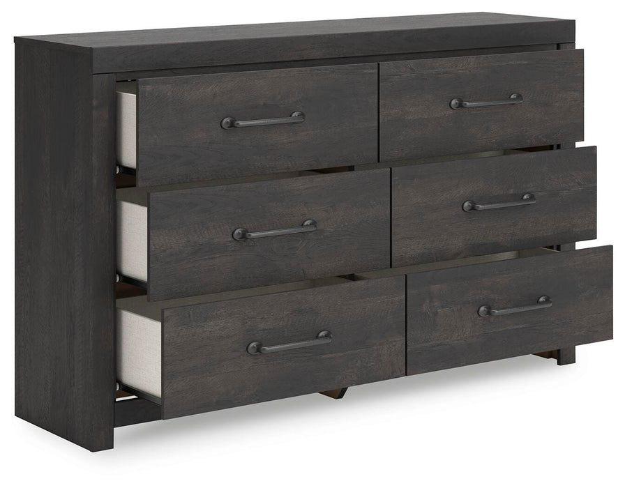 Hollivern Dresser and Mirror - Home Furniture And More (Brentwood, MD)