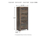 Drystan Narrow Chest - Home Furniture And More (Brentwood, MD)