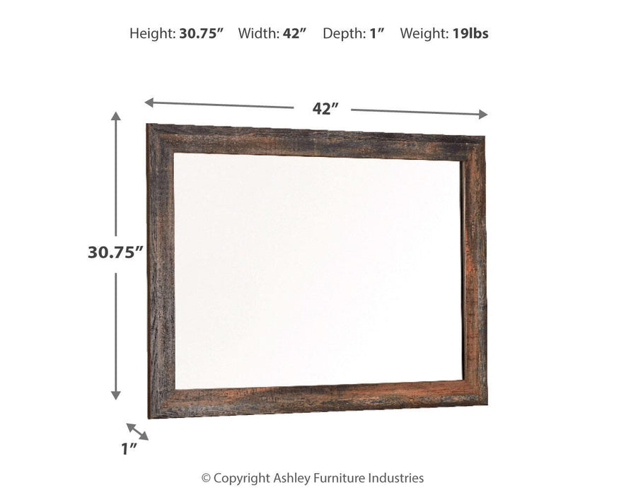 Drystan Bedroom Mirror - Home Furniture And More (Brentwood, MD)