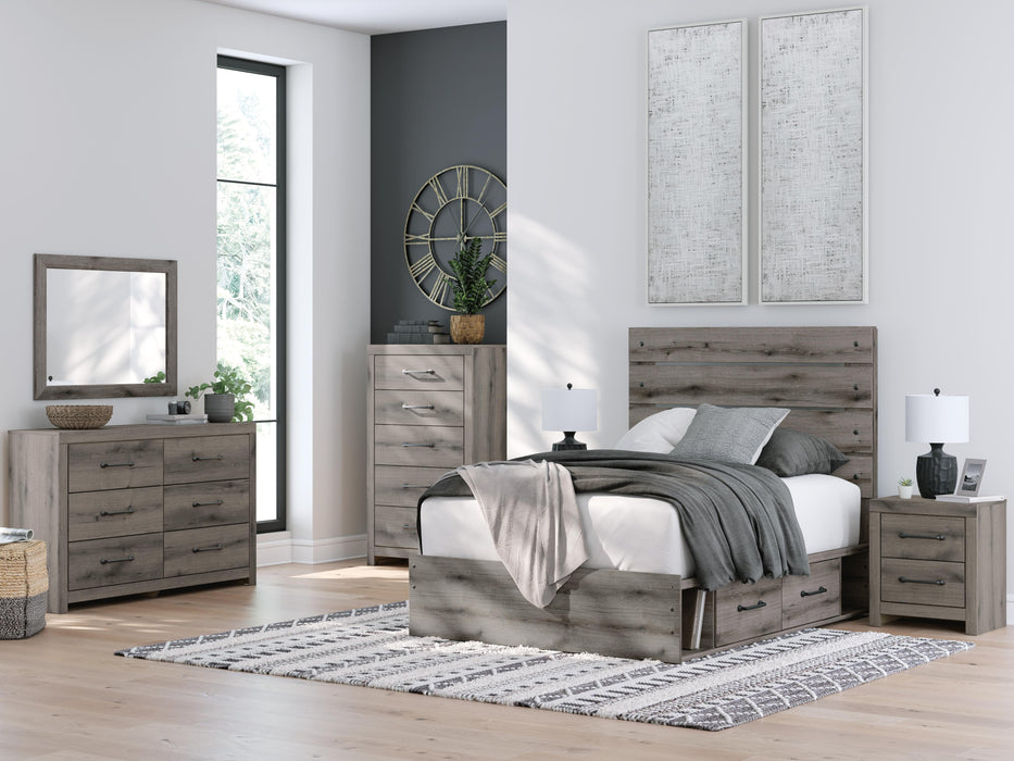 Graystorm Bed with Storage - Home Furniture And More (Brentwood, MD)