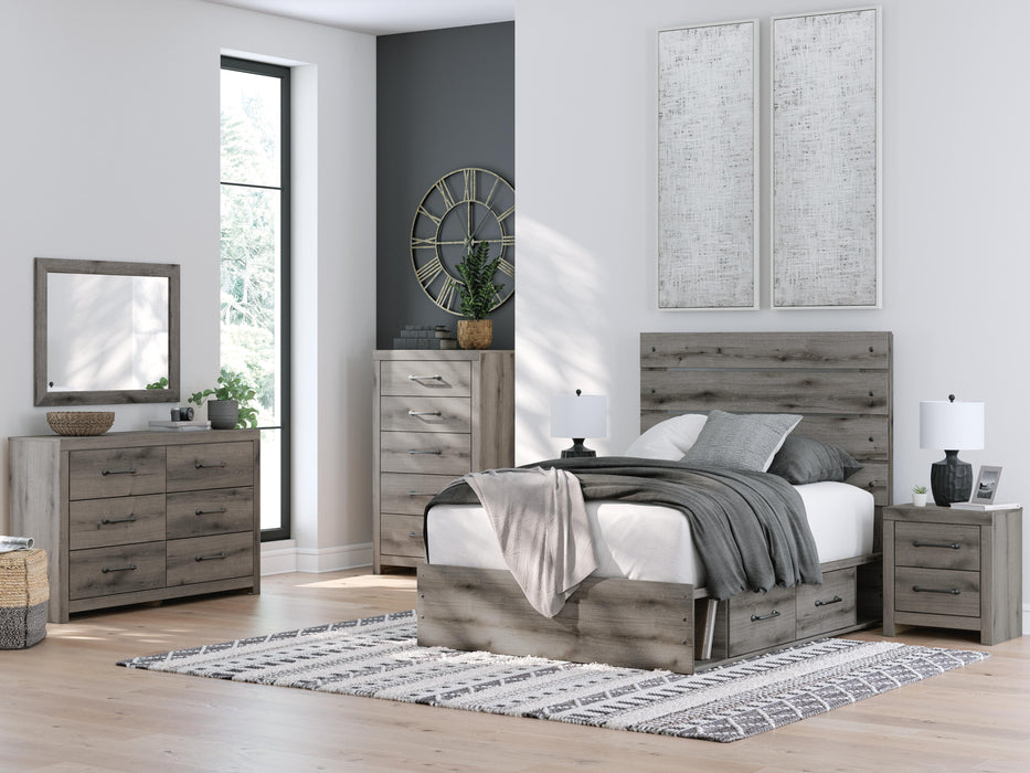 Graystorm Bed with Storage - Home Furniture And More (Brentwood, MD)