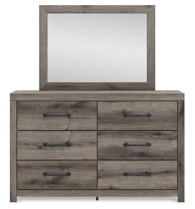Graystorm Dresser and Mirror - Home Furniture And More (Brentwood, MD)