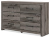 Graystorm Dresser and Mirror - Home Furniture And More (Brentwood, MD)