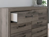 Graystorm Dresser and Mirror - Home Furniture And More (Brentwood, MD)