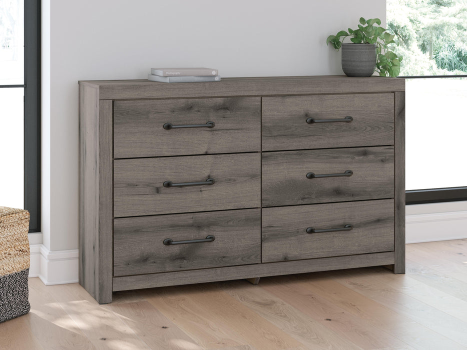 Graystorm Dresser and Mirror - Home Furniture And More (Brentwood, MD)