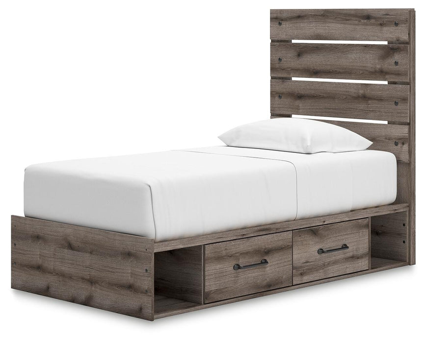 Graystorm Bed with Storage - Home Furniture And More (Brentwood, MD)