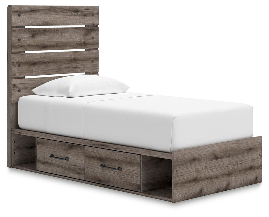 Graystorm Bed with Storage - Home Furniture And More (Brentwood, MD)