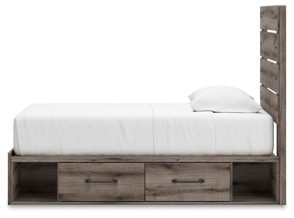 Graystorm Bed with Storage - Home Furniture And More (Brentwood, MD)
