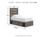 Graystorm Bed with Storage - Home Furniture And More (Brentwood, MD)