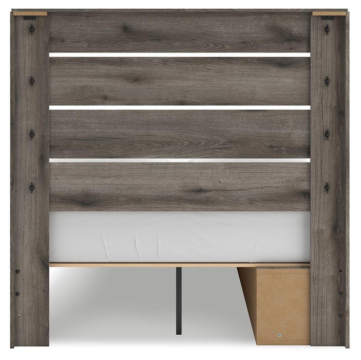 Graystorm Bed with Storage - Home Furniture And More (Brentwood, MD)