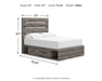 Graystorm Bed with Storage - Home Furniture And More (Brentwood, MD)