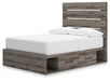 Graystorm Bed with Storage - Home Furniture And More (Brentwood, MD)