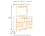 Juararo Dresser and Mirror - Home Furniture And More (Brentwood, MD)