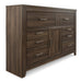 Juararo Dresser and Mirror - Home Furniture And More (Brentwood, MD)