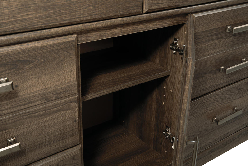 Juararo Dresser and Mirror - Home Furniture And More (Brentwood, MD)