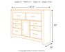 Juararo Dresser - Home Furniture And More (Brentwood, MD)
