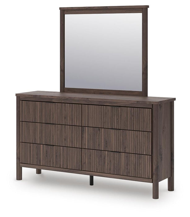 Pamytta Dresser and Mirror - Home Furniture And More (Brentwood, MD)