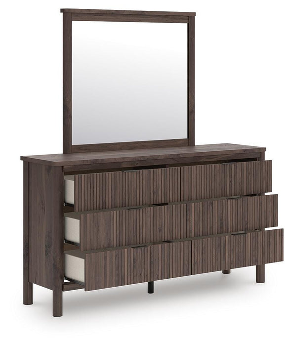 Pamytta Dresser and Mirror - Home Furniture And More (Brentwood, MD)