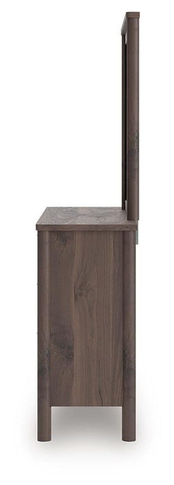 Pamytta Dresser and Mirror - Home Furniture And More (Brentwood, MD)