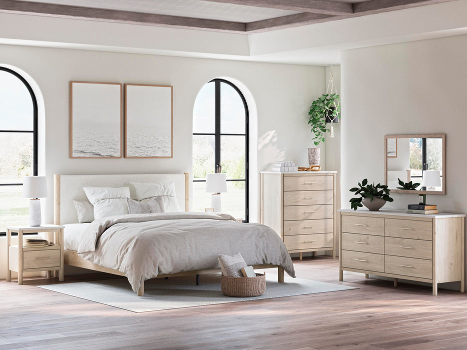 Cadmori Upholstered Bed - Home Furniture And More (Brentwood, MD)