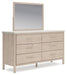 Cadmori Dresser and Mirror - Home Furniture And More (Brentwood, MD)