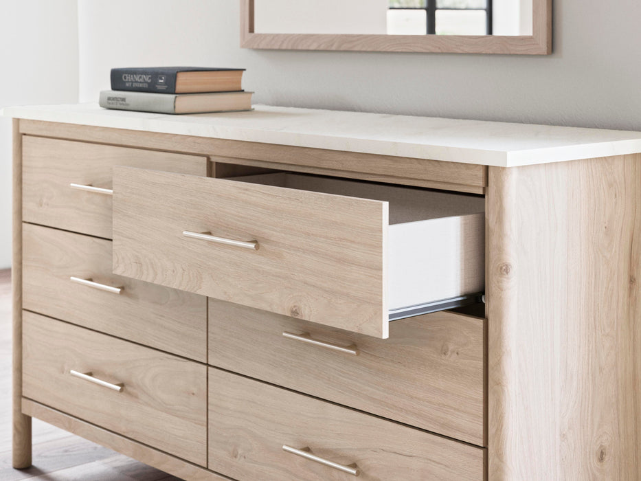 Cadmori Dresser and Mirror - Home Furniture And More (Brentwood, MD)
