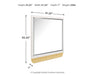 Altyra Bedroom Mirror - Home Furniture And More (Brentwood, MD)