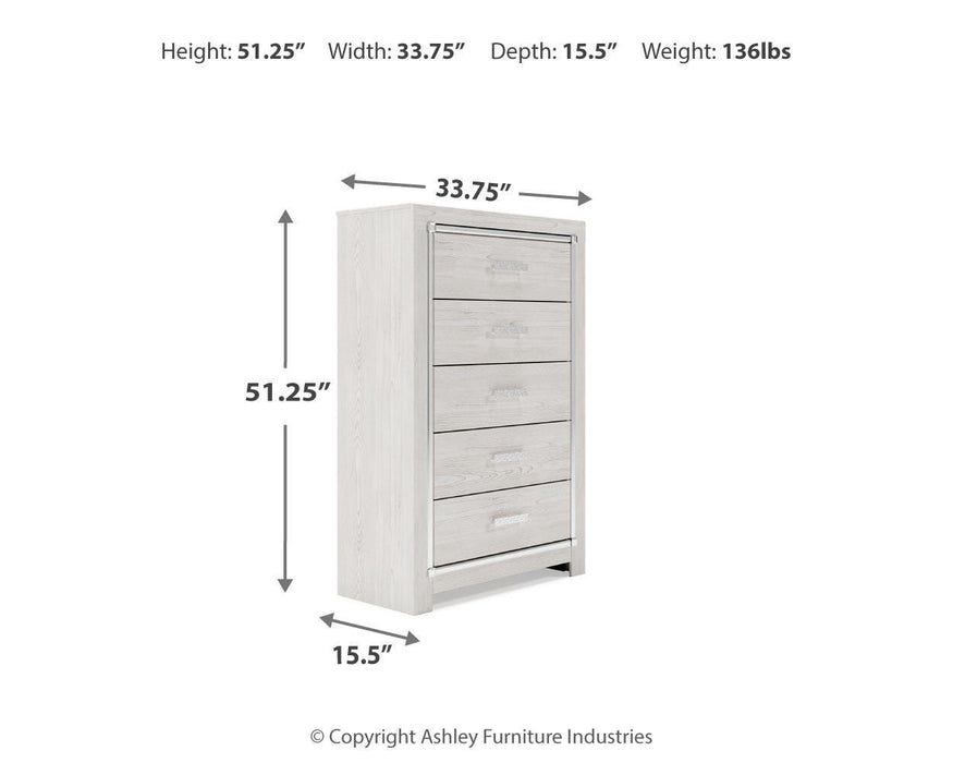 Altyra Chest of Drawers - Home Furniture And More (Brentwood, MD)