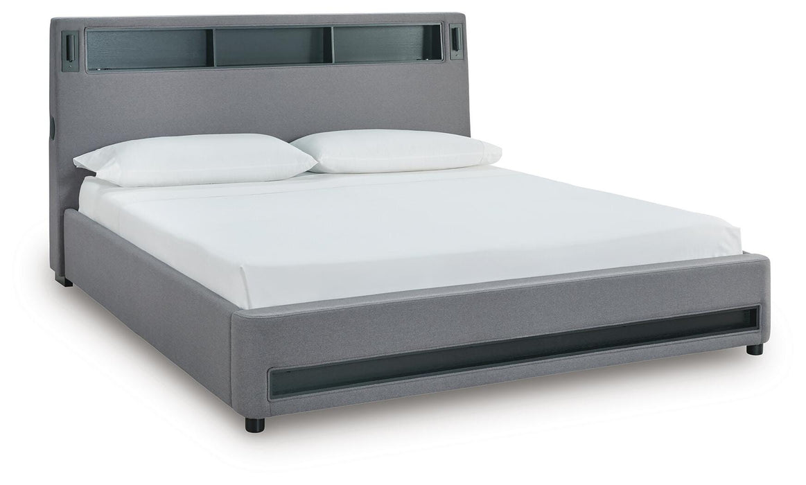 Verishaw Upholstered Bed - Home Furniture And More (Brentwood, MD)