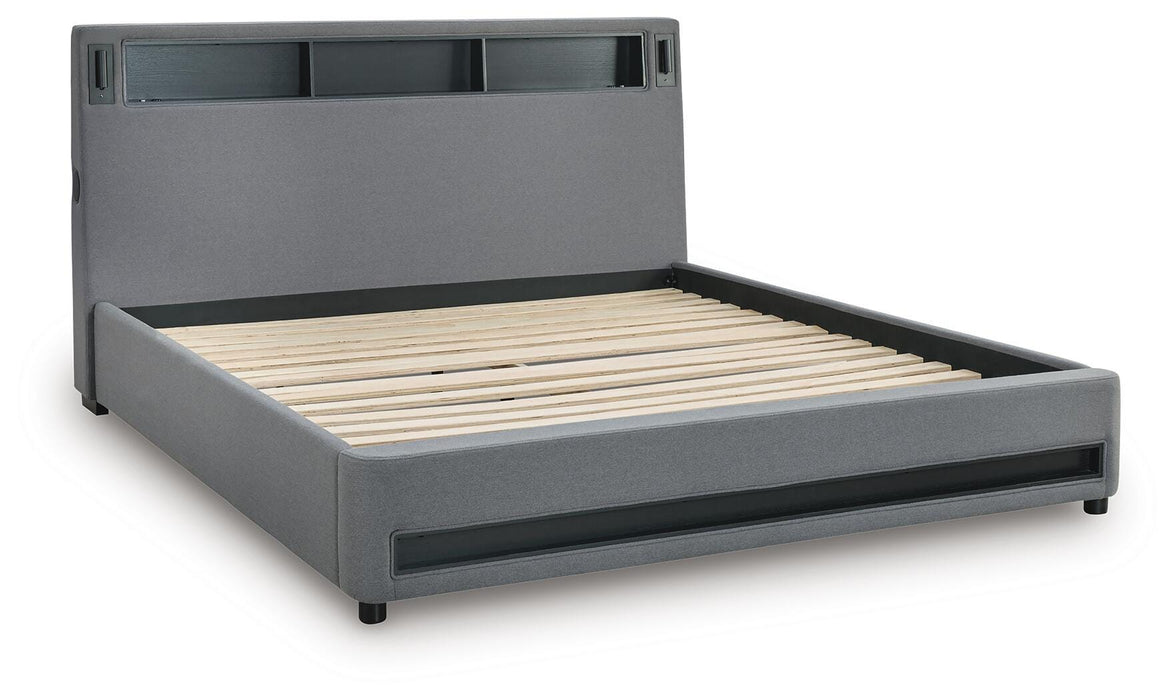 Verishaw Upholstered Bed - Home Furniture And More (Brentwood, MD)