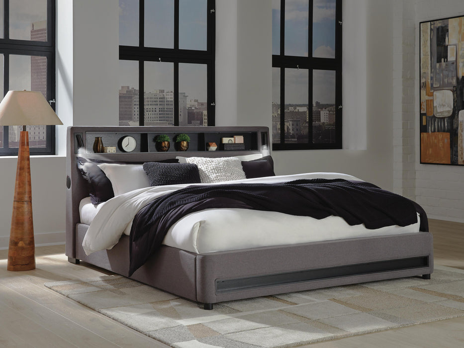 Verishaw Upholstered Bed - Home Furniture And More (Brentwood, MD)