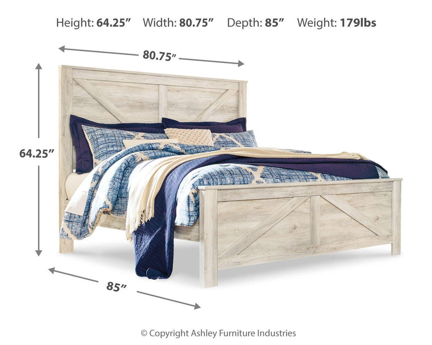 Bellaby Crossbuck Bed - Home Furniture And More (Brentwood, MD)