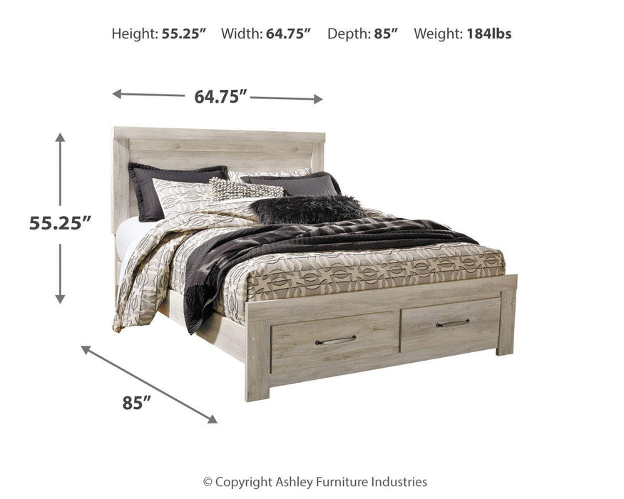 Bellaby Bed with 2 Storage Drawers - Home Furniture And More (Brentwood, MD)