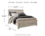 Bellaby Bed with 2 Storage Drawers - Home Furniture And More (Brentwood, MD)