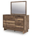 Chirason Dresser and Mirror - Home Furniture And More (Brentwood, MD)