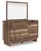 Chirason Dresser and Mirror - Home Furniture And More (Brentwood, MD)
