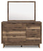 Chirason Dresser and Mirror - Home Furniture And More (Brentwood, MD)