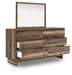 Chirason Dresser and Mirror - Home Furniture And More (Brentwood, MD)