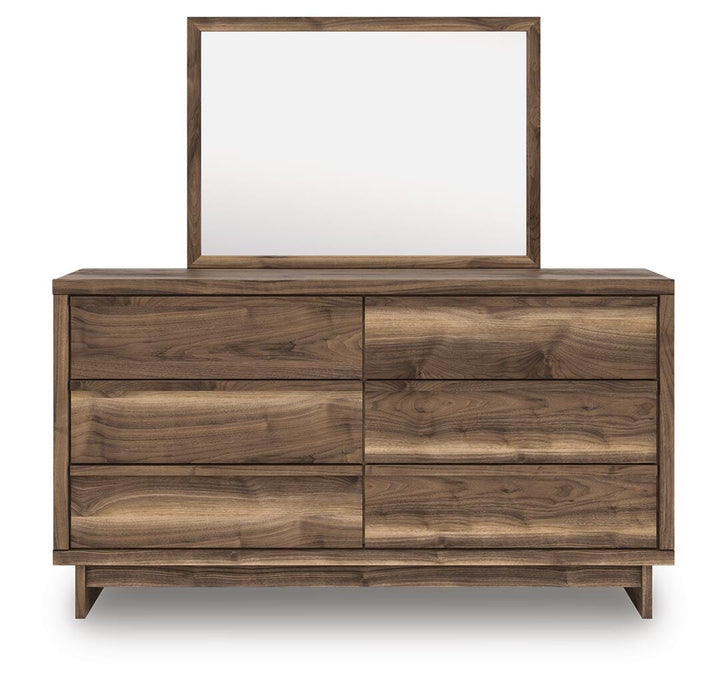 Chirason Dresser and Mirror - Home Furniture And More (Brentwood, MD)