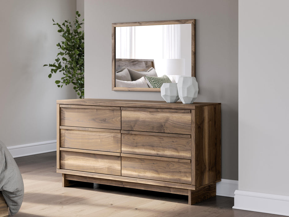 Chirason Dresser and Mirror - Home Furniture And More (Brentwood, MD)